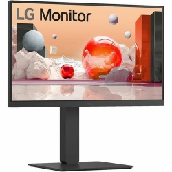 LG 24BA850-B 24" Class Webcam Full HD LCD Monitor - 16:9 - Textured Black - 23.8" Viewable - In-plane Switching (IPS) Technology - 1920 x 1080 - 16.7 Million Colours - 250 cd/m² - 5 ms - Speakers - HDMI - DisplayPort - USB Hub, KVM Switch 24BA850-B