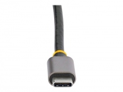 STARTECH 0.3M USB-C MULTIPORT ADAPTER, 100W, USB(3), 4K HDMI(1), RJ45(1), SD/MICROSD, 3YR 127B-USBC-MULTIPORT