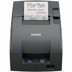 Epson TM-U220IIB-302 9-pin Dot Matrix Printer - Colour - Dark Grey - 2 Copies - 40 Column - USB C31CL27422