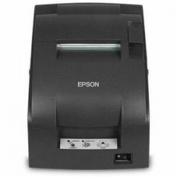 Epson TM-U220IIB-302 9-pin Dot Matrix Printer - Colour - Dark Grey - 2 Copies - 40 Column - Serial C31CL27302