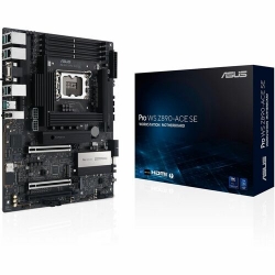 Asus Intel Z890 LGA1851 ATX workstation motherboard with PCIe� 5.0, DDR5 support, 10Gb & 2.5Gb Ethernet, four M.2 slots, plus a USB 20Gpbs front-panel connector and onboard BMC. PRO WS Z890-ACE SE