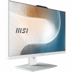 Msi Modern AM242TP 1M AIO White - 23.8in 10 Point Touch Screen - Core 5 120U - 8GB RAM - 512GB SSD - WiFi6 - Webcam - Height Adjustable - Wired KB&M - Windows 11 Pro - 3Y Onsite MODERN AM242TP 1M-1255AU