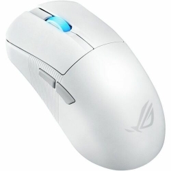 Asus ROG Harpe Ace Mini is an ultralight 49-gram semi-symmetrical 8K Hz wireless polling rate gaming mouse with a shape approved by pro FPS players. Tri-Mode connectivity, 42,000-dpi ROG HARPE ACE MINI WHITE