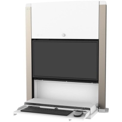 Ergotron CareFit 24" Sit-Stand Enclosure (White) 61-367-030