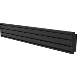 Atdec ADB-R125-B medium rail - 1250mm (49.21") - for digital signage solutions - high quality aluminium - Black ADB-R125-B