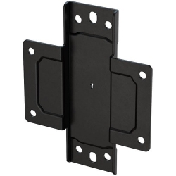Atdec ADB-WP wall plate - mounts rails to wall - mounts B2B rail to post - Black ADB-WP