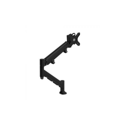 Atdec AWMS-HXB heavy duty dynamic arm - desk mounted - monitors to 16kg (35lb) or 12kg (26.5lb) curved - C-clamp desk fixing - Black AWMS-HXB-C-B