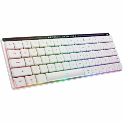 Asus ROG Falchion RX Low Profile 65 compact wireless gaming keyboard with ROG RX low-profile optical switches tri-mode connection with ROG SpeedNova and Omni Receiver ROG FALCHION RX LOW PROFILE BLUE SWITCH