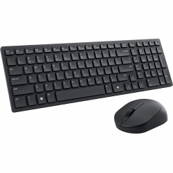 Dell Silent Wireless Bluetooth Keyboard Mouse KM555 - Black 580-BBZH