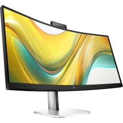 HP 534pm 34" Class Webcam UW-QHD LCD Monitor - 21:9 - Jet Black - 34" Viewable - 3440 x 1440 - 400 cd/m² - 100 Hz Refresh Rate - Speakers - DisplayPort - KVM Switch 9E0Z2UT