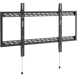 Atdec AD-WF-10090 fixed-angle wall mount - capacity to 100kg (220lb) - for mounting large heavy displays - Black AD-WF-10090