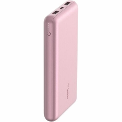 Belkin BoostCharge Power Bank - Pink - For Smartphone, iPhone - 20000 mAh - 15 W - 3 x USB - Pink BPB012BTPK