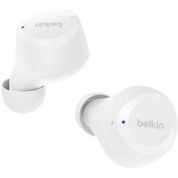 Belkin SoundForm Bolt True Wireless Earbud Stereo Earset - White - Binaural - In-ear - 1000 cm - Bluetooth AUC009FQWHV2