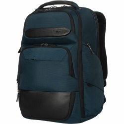 Targus HeritageLuxe TBB65602GL Carrying Case (Backpack) for 38.1 cm (15") to 40.6 cm (16") Notebook - Blue - RFID Resistant - Leather Body - Shoulder Strap, Trolley Strap - 479.8 mm Height x 199.6 mm Width x 359.9 mm Depth - 23 L Volume Capacity TBB65602