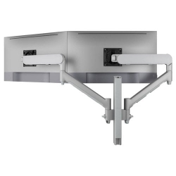 Atdec Dual Dynamic Post Mount B Silver Incl. 2 x AWM-ADTC-S 1 x AWM-P40G-S 1 x AWM-FB-S AWMS-2-D40-B-S