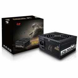 In Win Compact CS-700W Modular Power Supply - 700 W - Internal - 120 V, 230 V Input - 12 V, 5 V, 3.3 V, -12 V, 5 V SB Output - Active PFC - 1 +12V Rails - PCI Express Connector - ATI CrossFire Supported - NVIDIA SLI Supported - 90% Efficiency IW-CS700-SF