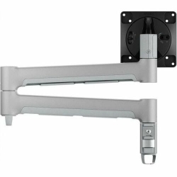 Atdec AWM-A71T-S long swing arm - monitors to 12kg (26.5lb) flat, 10kg (22lb) curved - Silver AWM-A71T-S