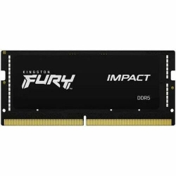 Kingston FURY Impact RAM Module for Notebook, Computer - 32 GB (2 x 16GB) - DDR5-6000/PC5-48000 DDR5 SDRAM - 6000 MHz Single-rank Memory - CL38 - 1.35 V - Non-ECC - Unbuffered - 262-pin - SoDIMM KF560S38IBK2-32