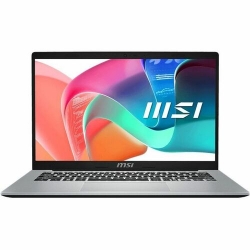 MSI Modern 14 Modern 14 F13MG-008AU 14" Notebook - Full HD - Intel Core i7 13th Gen i7-1355U - 16 GB - 512 GB SSD - Urban Silver - Intel Chip - 1920 x 1080 - Windows 11 Home - Intel Iris Xe Graphics - In-plane Switching (IPS) Technology - IEEE 802.11ax W