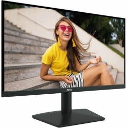 AOC 24B15H2 23.8in 100Hz FHD IPS Home and Business Monitor Flicker Free Low Blue Mode 1920x1080 16:9 8ms GTG 1000:1 Contrast 250 Nits VGA/HDMI Tilt VESA 75x75mm 24B15H2