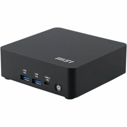 Msi CUBI NUC AI Black Barebone Core Ultra 7 155H - Up to DDR5 - dTPM - 2M.2 - 2HDMI - 2TBT - 2LAN - Wifi6E - Card Reader - Switch Cable - 3Y CUBI NUC AI 1UMG-010BAU