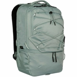 Targus Work + Play TBB65905GL Carrying Case (Backpack) for 38.1 cm (15") to 40.6 cm (16") Notebook - Green - Plastic Body - Fabric Interior Material - Shoulder Strap, Chest Strap, Trolley Strap - 445 mm Height x 290 mm Width x 130 mm Depth TBB65905GL