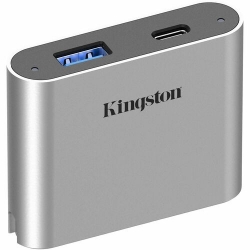 Kingston Workflow USB Hub - USB 3.2 (Gen 1) Type C - Notebook - PC, Mac WFS-USB