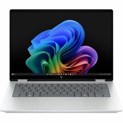 HP OmniBook X FlipNGAI 14 Windows 11 Home 14in Touch screen AMD Ryzen AI 7 16GB RAM 512GB SSD 2K Glacier silver C5AY3PA