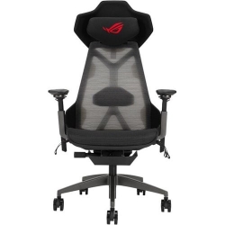 Asus ROG Destrier Core ergo gaming chair with futuristic cyborg aesthetic, versatile seat adjustments for the perfect posture, , and crafted from durable polyamide nylon and breathable mesh ROG DESTRIER CORE SL400C ERGO