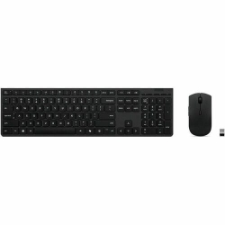 Lenovo Wireless Professional Rechargeable Combo Keyboard and Mouse (upgraded with Copilot) 4X31R64316