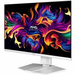 Msi MAG 272QPW QD-OLED X28 26.5" 280Hz QHD QD-OLED White Gaming Monitor, 2560x1440,16:9, 0.03ms GTG, 1500000:1, DP 1.4a/HDMI 2.1,TrueBlack 400, Tilt/Swivel/Height/Pivot, VESA 100x100mm, Adaptive-Sync, 3Yr MAG 272QPW QD-OLED X28