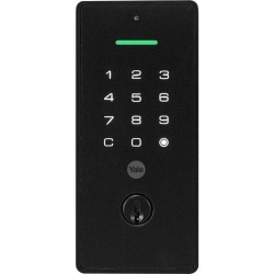 Assa Abloy Yale Essential YLBD226NRMBK Smart Deadbolt - Touchscreen - Matte Black YLBD226NRMBK