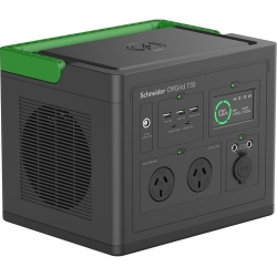 Apc Schneider OffGrid Portable Power Station 330 230V 332Wh Lithium-ion LCD 2 AS3112 Australian outlets Sinewave 3 USB-A 1 USB-C Wireless Charger PPS330-AZ