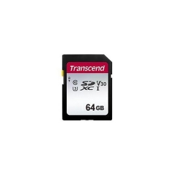 Transcend 64 GB Class 10/UHS-I (U3) SDXC - 95 MB/s Read - 45 MB/s Write TS64GSDC300S