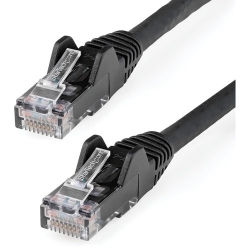 StarTech.com 10m CAT6 Ethernet Cable, LSZH (Low Smoke Zero Halogen), 10 GbE Snagless 100W PoE UTP RJ45 Black CAT 6 Network Patch Cord, ETL - 10m Black LSZH CAT6 Ethernet Cable - 10GbE Multi Gigabit 1/2.5/5Gbps/10Gbps to 55m - 100W PoE++ - ANSI/TIA-568-2.