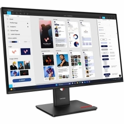 Lenovo ThinkVision T32UD-40 31.5in IPS 3840x2160 1x HDMI 2.1 TMDS 1x DP 1.4 1x USB-C Tilt Swivel Pivot Height Adj Stand 1x USB-C 3x USB-A 1x USB-C 3Y Warranty 64B0GAR1AU