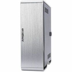 In Win Chopin MAX IW-CS-CHOPINMAXSIL-PS200W Computer Case - Mini ITX Motherboard Supported - Tower - SECC, Aluminium, Mesh - Silver - 200 W - Power Supply Installed - 2 x Internal 2.5" Bay(s) - 3 x USB(s) - 1 x USB 3.2 Gen 2x2 Type C, 2 x USB 3.2 Gen 1 I