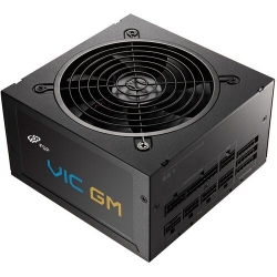 FSP 850W VIC GM ATX 3.1 GOLD MODULAR BLACK PSU, SUPPORTS PCIE 12V-2X6, BLACK FLAT MODULAR CABLES, DC-DC MODULE , AND SAFETY PROTECTIONS VIC-850GM