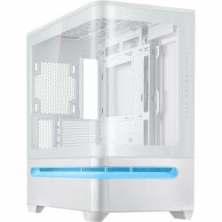 ASUS Prime AP202 MicroATX Case with Tempered Glass (White) PRIME AP202 TG WHITE