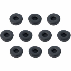 Jabra Engage Ear Cushions - Black - 10 Pieces - Stereo/Mono Headsets 14101-61
