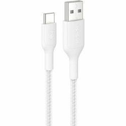 Belkin BoostCharge Pro 1 m USB/USB-C Data Transfer Cable - White CAB022FQ1MWH