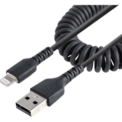 StarTech.com 1 m Lightning/USB Data Transfer Cable for Mobile Device, iPhone, iPad Air, iPad, iPad mini, AirPods, Magic Keyboard, Magic Trackpad, Magic Mouse, Siri Remote, Charging Station - First End: 1 x 8-pin Lightning - Male - Second End: 1 x 4-pi RUS