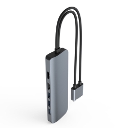 Targus HUB VIPER 10-in-2 USB-C Gray HD392-GRAY