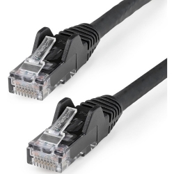 StarTech.com 15 m Category 6 Network Cable for Network Device, Network Card, Server, Router, NAS, VoIP Device, PoE-enabled Device, Workstation, Notebook, IPTV, Security Camera - First End: 1 x RJ-45 Network - Male - Second End: 1 x RJ-45 Network - Mal N6L