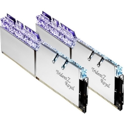 G.SKILL Trident Z Royal RAM Module - 32 GB (2 x 16GB) - DDR4-3200/PC4-25600 DDR4 SDRAM - 3200 MHz - CL16 - 1.35 V - Non-ECC - Unbuffered - Lifetime Warranty F4-3200C16D-32GTRS