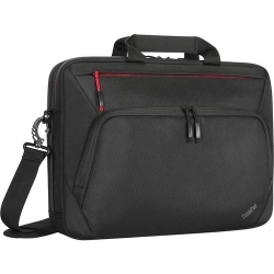 Lenovo Essential Plus Carrying Case Rugged (Briefcase) for 39.6 cm (15.6") Notebook - Black - Weather Resistant, Wear Resistant - Ballistic Nylon Body - ThinkPad Signature Logo - Luggage Strap, Shoulder Strap, Hand Grip, Carrying Strap, Handle - 360 m 4X4