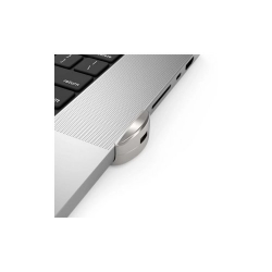 Compulocks MacBook Pro 14" Ledge Lock Adapter - Silver MBPR14LDG01