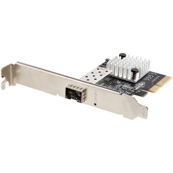 StarTech.com PEX10GSFP 10Gigabit Ethernet Card for Computer Case - 10GBase-X - SFP+ - Plug-in Card - PCI Express 3.0 x4 - 1.25 GB/s Data Transfer Rate - Marvell AQC100S - 1 Port(s) - Optical Fiber - Multi-mode PEX10GSFP