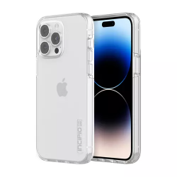 Incipio DualPro Case for Apple iPhone 14 Pro Max Smartphone - Clear - Soft-touch - Shock Absorbing, Drop Resistant, Scratch Resistant, Bump Resistant, Impact Resistant - Silicone IPH-2051-CLR