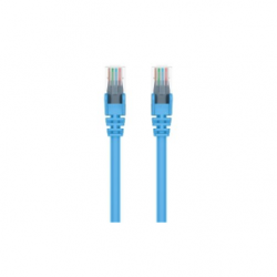 Belkin 3 m Category 6 Network Cable for Network Device - First End: 1 x RJ-45 Network - Male - Second End: 1 x RJ-45 Network - Male - Patch Cable - Gold Plated Connector - Gold Plated Contact A3L980BT03MBLUS